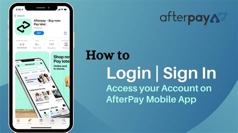 after pay login|my afterpay log in.